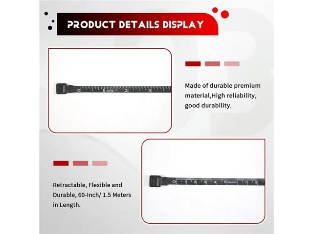 Tape Measure For Body Measuring Tape For Body Cloth Measuring Tape For Sewing Tailor Fabric Measurements Tape (Retractable Du