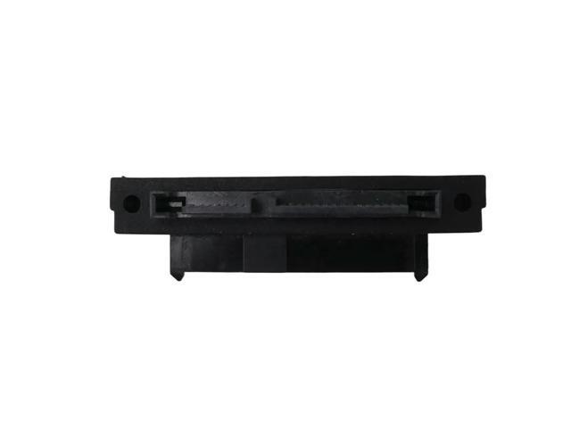 1 PCS SAS Female To SATA Male 15Pin Bend Head 90 Degree Angle Adapter Converter SFF-8482 Black For Motherboard Cable