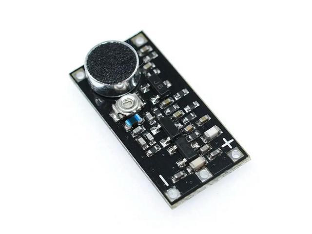 88-115Mhz FM Microphone Surveillance Transmitter Module Board Adjustable Capacitor DC 2V 9V 9Ma Voltage
