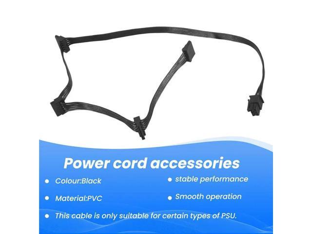 6 PIN To 4X Sata Power Cable 6Pin To 4 SATA Cable 6PIN To Sata15pin X4 Adapter Cable For Seasonic Modular Power Supply