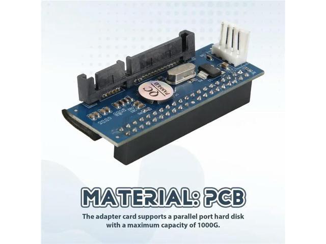 3.5-Inch IDE To SATA Adapter Card Desktop Hard Disk IDE Optical Drive To SATA Converter Parallel Port To Serial Port