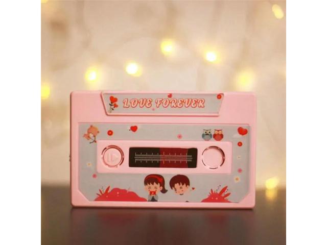 Recording Voice Card Tape Recordable Greeting Card 300 Seconds DIY Music Recording Valentine' S Day Anniversary Gift C