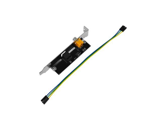 24Bit 192KHz Optical Fiber Coaxial Daughter Card SPDIF OUT for Universal Computer Motherboard Digital 5.1 Sound Card
