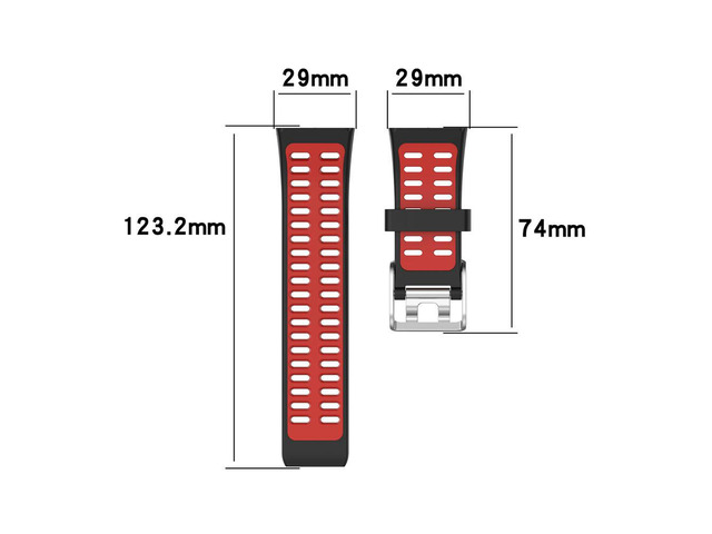 Soft Silicone Watch Band Replacement Watch Strap Wristband For Polar V800 Bracelet With Tool