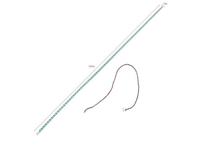 540Mm Led Backlight Strip 60V 80Led Lamps Beads For 23.5Inch 24Inch Lcd Monitor With 6 Pin Power Cable