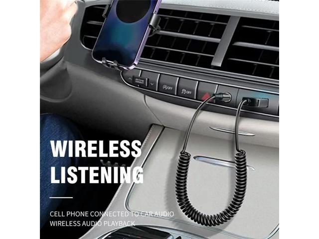 Bluetooth 5.2 Audio Receiver Stereo Dongle USB To 3.5Mm AUX Jack Car Handsfree For Car Kit Speaker Amplifier