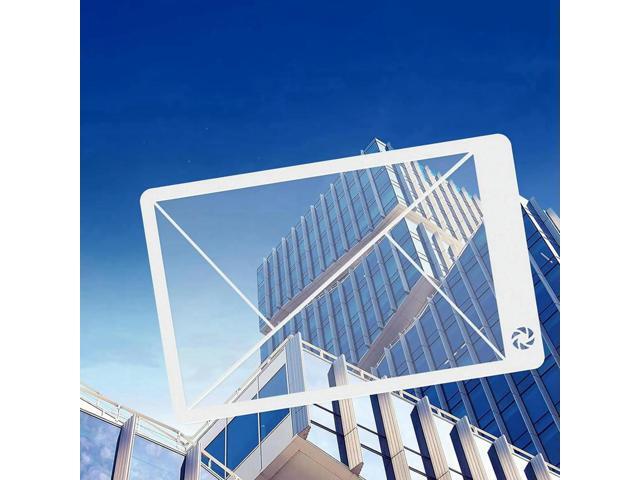 6 Pieces Of Viewfinders Fibonacci Composition View Finder Golden Ratio Photo Viewing Positioning Ruler Viewer