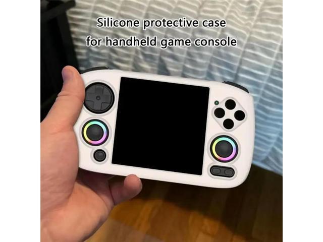 Gamepad Housing With Lanyard Protector Cover For RG Cubexx Scratchproof Game Console Protective Case Creamy