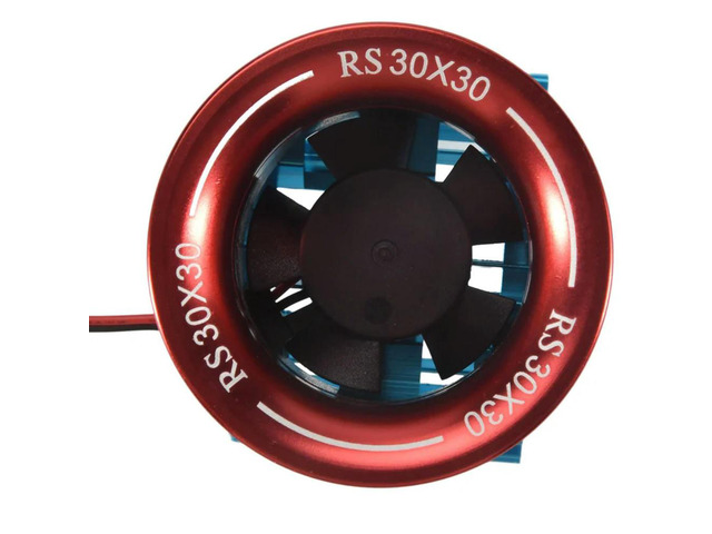 Motor Heatsink Cover+Cooling Fan For Wltoys A959-B 144001 124019 HSP 1/8 1/10 RC Car 540 550 3650 Size Motor Heat Sink