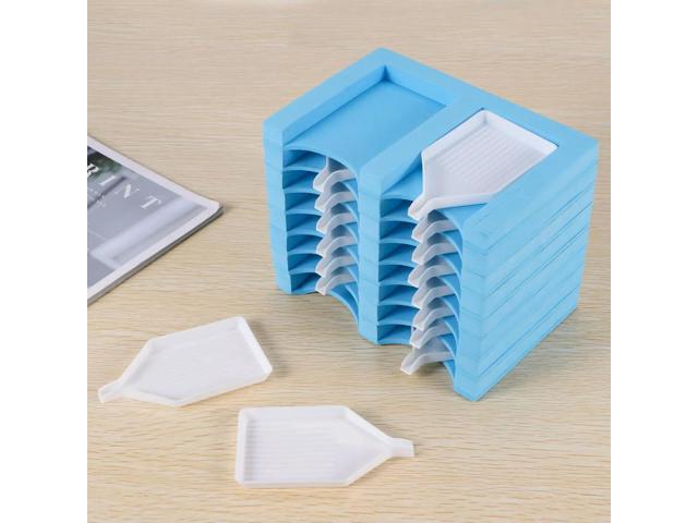 16 Slots Diamond Painting Tray Organizer Diamond Painting Accessories Tray Diamond Painting Tools Kits Organizer