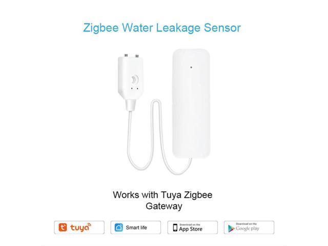 Tuya ZigBee Water Level Sensor Leakage Alarm Flood Leak Detector Home Water Alert Overflow Alarm Security