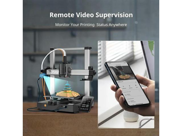 Camera Accessory For Kobra 3 / Kobra 3 Combo / Kobra 3 Max / Kobra 3 Max Combo 3D Printer Remote And Real-Time Video Supervis