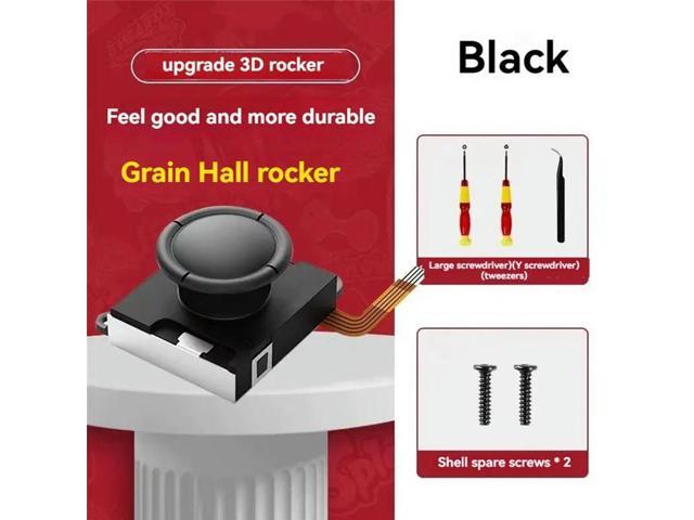 Hall Effect Joystick Replacement For Joycon With Repair Tools No Drifting Electromagnetic Stick For Switch OLED/Lite A