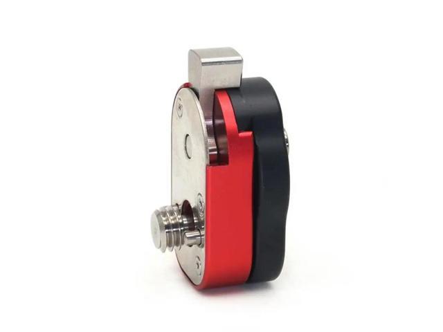 Mini Field Monitor Quick Release Plate 3/8 Screws M3 Dowel Pins For LCD Monitor Magic LED Light Quick Release Plate