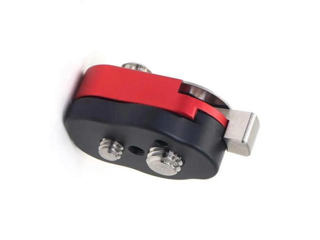 Mini Field Monitor Quick Release Plate 3/8 Screws M3 Dowel Pins For LCD Monitor Magic LED Light Quick Release Plate