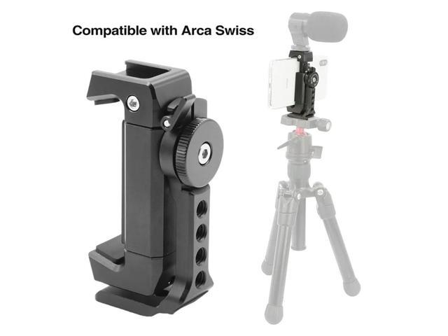 l Cell Phone Tripod Mount phone Holder Adapter W Cold Shoe Arca For 15 14 13 12 11 Max Pro X XR