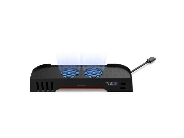 Heat Dissipation Fan With Card Slot For Switch 2 Console External Game Console Stand Cooler Base RGB Lighting