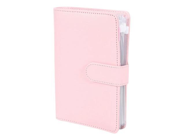 14 Binder Bags A6 With Leather Binder Cover, 6 Rings Budget Binder With Cash Envelope, Money Saving Binder
