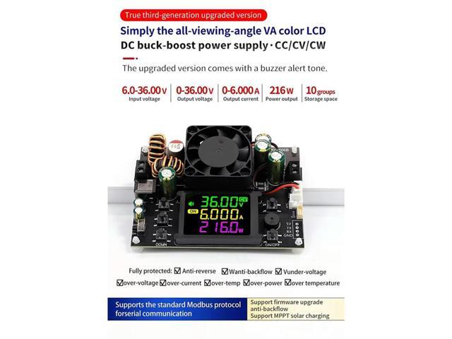 XY3606B 216W Adjustable Voltage Regulator Power Supply+K485X DC Buck Boost Converter Voltage/Current Step-Down Module