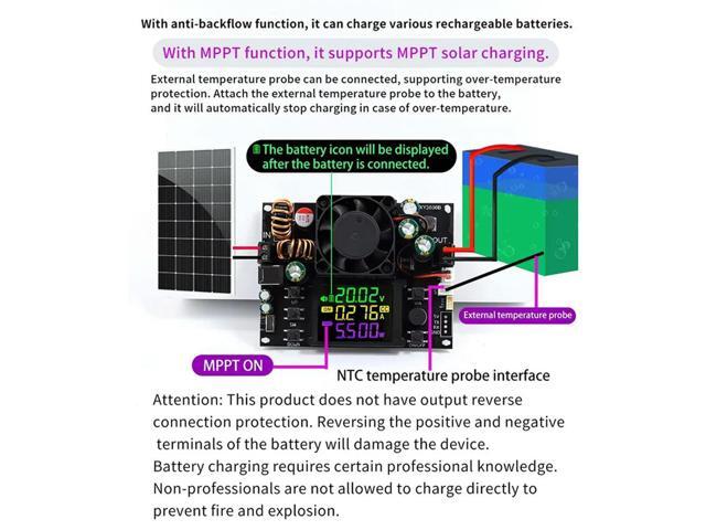XY3606B 216W Adjustable Voltage Regulator Power Supply+K485X DC Buck Boost Converter Voltage/Current Step-Down Module