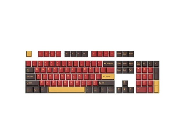 115-Key Pbt Sublimation Process Mechanical Keyboard Keycap With Key Puller For 61/87/104/108/Numeric Keyboard