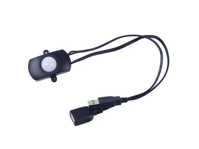 5Pcs DC 5V/12V/24V USB PIR Infrared Motion Detector Sensor Switch for LED Light Strip ligent Body Motion
