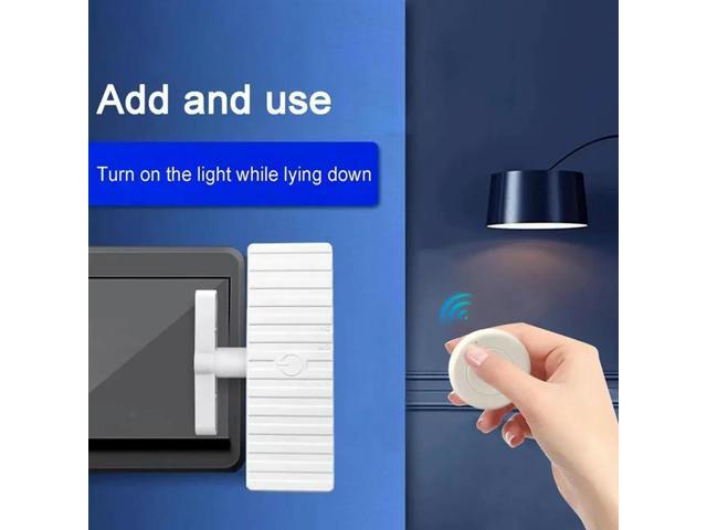 Finger Bot Button Pusher Wall Mounted RC No Wiring Switch Remote Light Switch 20 M RF Range Remote Control