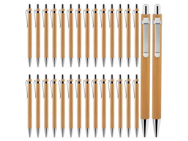 30 Pack Wood Ballpoint Pen Bamboo Ballpoint Pen Ballpoint Pen Set Bamboo Ballpoint Pen Set For School