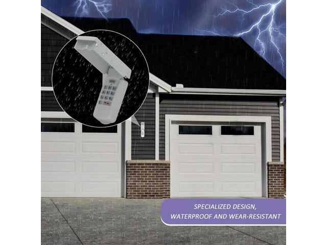 GUK-R Universal Garage Door Opener Keypad, Compatible With For Genie, Overhead Door, Garage Door Openers Durable