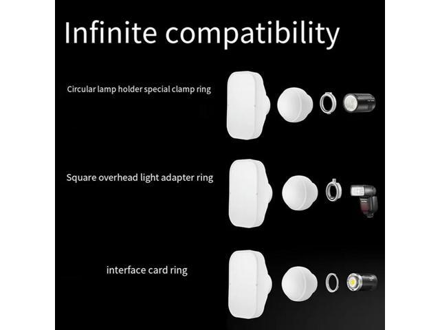Soft Tent Kit With 3 Adapters For Photography Light Flash Studio Photography Portrait Live Stream