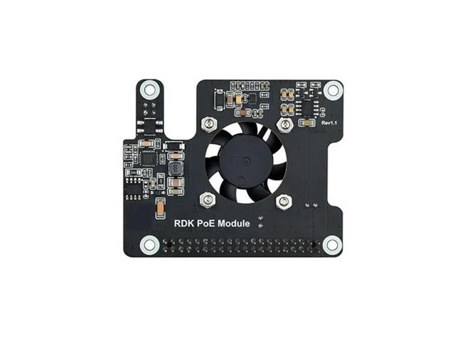 For RDK X5 Poe Expansion Board 802.3Af/At High Power Ethernet With Cooling Fan & l Heatsink For Enhanced Performance