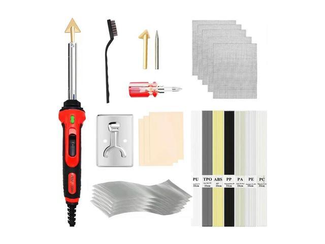 100W Plastic Welding Kit Electric Soldering Iron Household Welding Tools Automobile Bumper Maintenance Tools EU