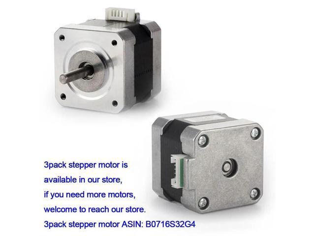 TB6600 4A 9-42V Stepper Motor Driver CNC Controller With Stepper Motor Nema 17 Bipolar 1.7A 40N. Cm Holding Torque And Motor M