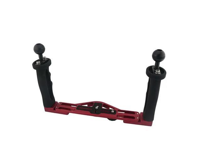 Underwater Camera Tray Stabilizer Dual Handle Rig Underwater Tray Stabilizer Housing Bracket For Photography B