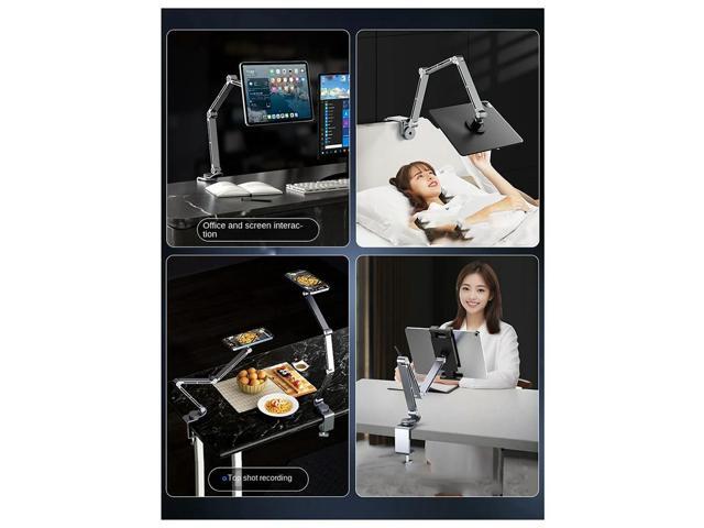Tablet Stand Desktop Support Stand Phone Holder 360° Rotating Folding Office Fixing Magnetic Bracket