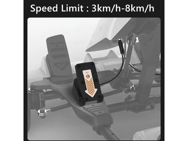 Child Speed Limit Throttle & Brake Pedal for Ninebot Gokart Kit Accelerator Brake Pedal for Gokart Pro