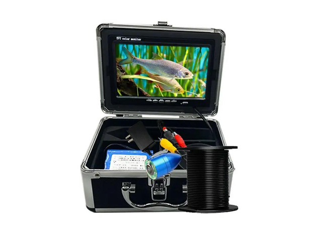 Underwater Fishing Camera LCD Monitor Fish Finder Waterproof 1000TVL Fishing Camera Infrared Lights For Lake