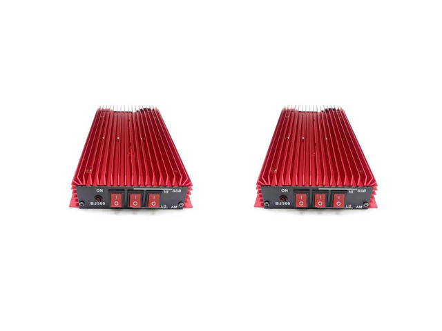 2X BJ-300 Amplifier 3-30Mhz 100W FM 120W AM 150W SSB Walkie Talkie CB Radio Power Amplifier
