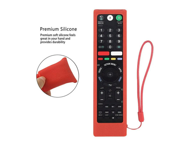 For RM-ED050 RMT-TX200C/TX102U Compatible Shockproof Silicone Protective Cover For TV Remote Control