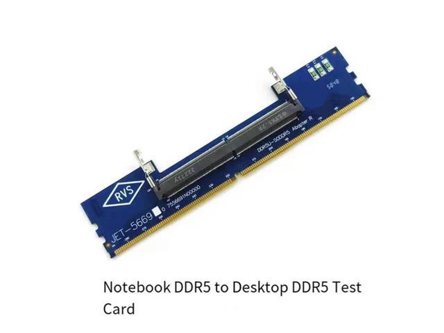DDR4 Laptop To Desktop Memory Adapter Card Notebook To PC Computer Memory Extension Adapter With Stable Power Supply