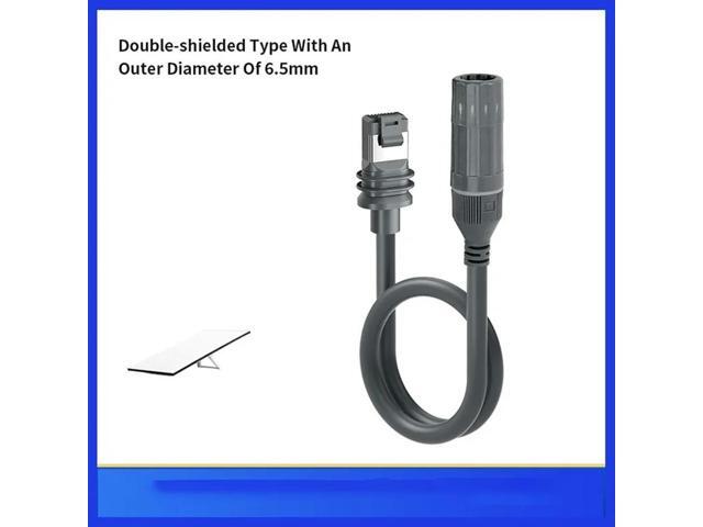 Shielded SPX To RJ45 Rectangular Satellite Converter Cable(0.5M) For Gen3 Ethernet Extender Adapter Starlink V3