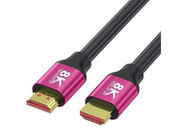 -Compatible Cable 2.1 1.5M High-Speed -Compatible Cord For 8K Video For Tvs, Pcs, And Gaming Consoles