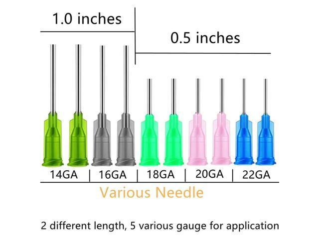 Acrylic Paint Compatible 30 Milliliter Precision Applicator Bottle With Blunt Tip Needle& Cap, Glue Application Tool