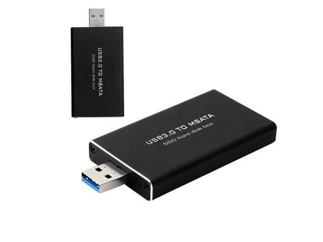 5Gbps USB 3.0 to mSATA SSD Enclosure USB3.0 to mini-SATA Hard Disk adapter M2 SSD External HDD Mobile Box