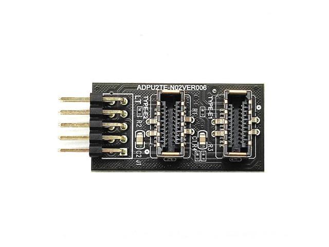 Motherboard USB2.0 9Pin to TYPE-E Riser Connector Converter USB3.2 TYPE-E Interface Header Adapter USB 2.0 Extender Card Adapter