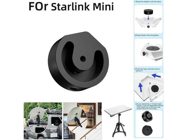 Mini Tripod Adapter For Starlink Mini Tripod Adapter For Starlink Mini Aluminum Alloy Tripod Head Adapter Bracket