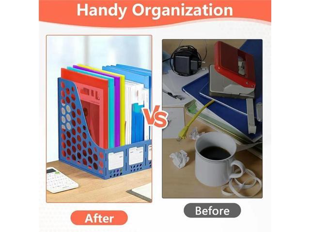 A4 Size 7PCS Waterproof Plastic Wallets With Button, Ideal For Holding Documents In For Office, School, And Travel Folder