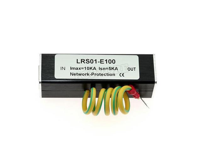 RJ45 220V 100M Network Monitoring Video Aignal Arrester SPD Computer Network Equipment Lightning Protection Thunder Preventer