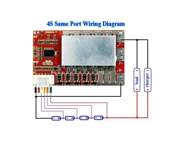 Solar Inverter Compatible Lithium Protection Board 50A With Balance Function For Polymer And Lifepo4 Batteries Tool