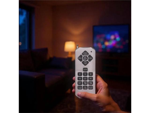LED Underwater Light 433M Fixed Code 2264 18-Key Remote Control Long-Distance RGB 18-Key Remote Control